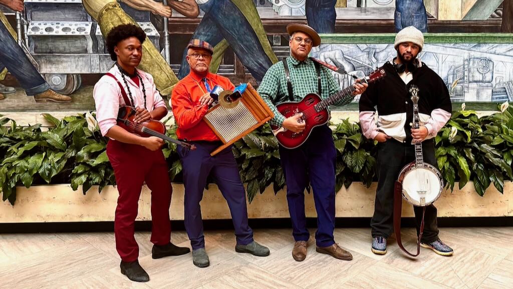 Dom Flemons & Traveling Wildfires, Detroit 2/26